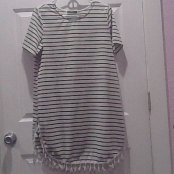 Striped T-shirt Dress from SHEIN - Picture 4 of 4